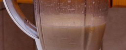 Шаг 1: молочного коктейля с бананом и шоколадом