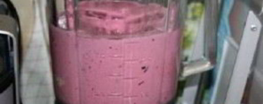 Шаг 2: молочного коктейля с черешней