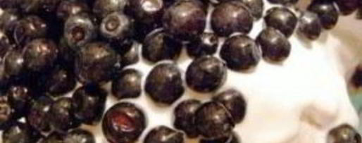 Шаг 1: молочного коктейля с черникой