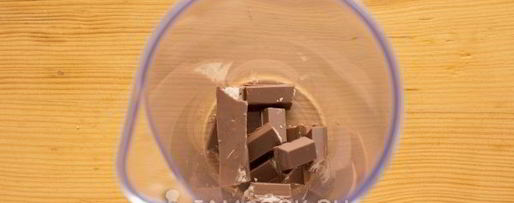 Шаг 2: молочного коктейля с kit-kat