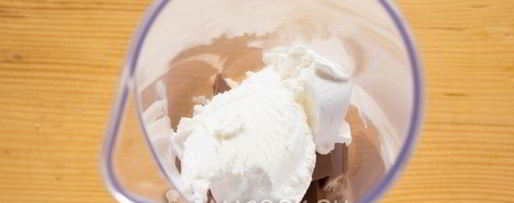 Шаг 3: молочного коктейля с kit-kat