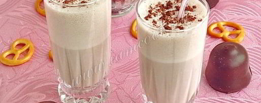 Шаг 8: молочного коктейля с коньяком и шоколадным пудингом