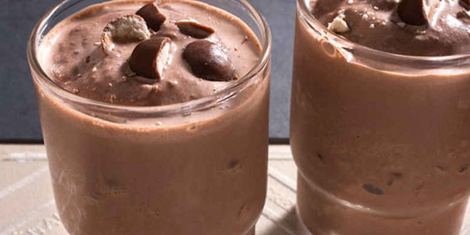 Рецепт молочного коктейля с медом и кофе