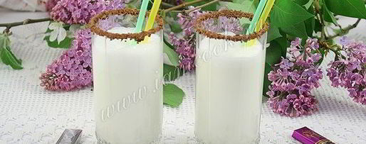 Шаг 5: молочного коктейля с мороженым