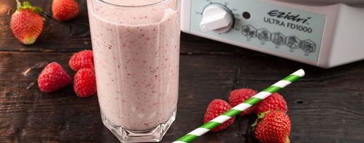 Шаг 4: молочного коктейля с сушеными ягодами