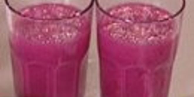 Рецепт молочного коктейля со свеклой