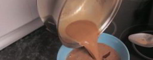 Шаг 1: шоколадного льда для молочного коктейля