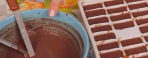 Шаг 2: шоколадного льда для молочного коктейля