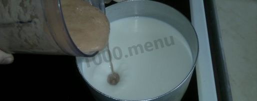 Шаг 7: шоколадного молочного коктейля с бананом