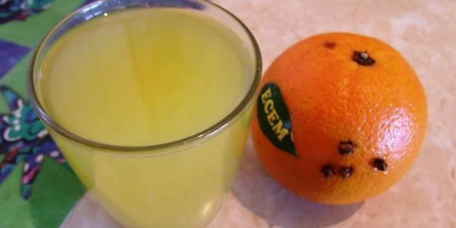 Рецепт апельсинового морса