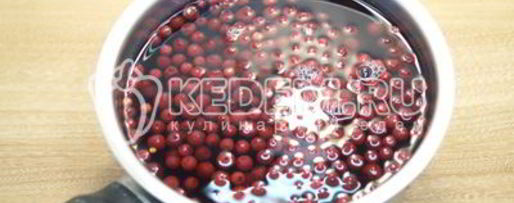 Шаг 1: брусничного морса с мятой