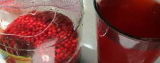 Шаг 2: брусничного морса