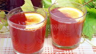 Рецепт Домашнего морса из брусники