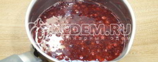 Шаг 3: домашнего морса из брусники