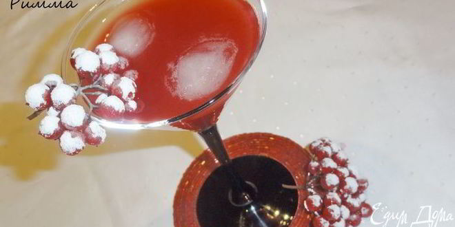 Рецепт калинового морса