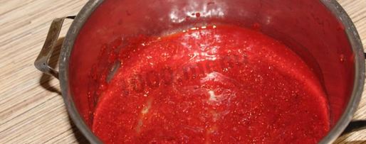 Шаг 5: клубничного морса из клубники