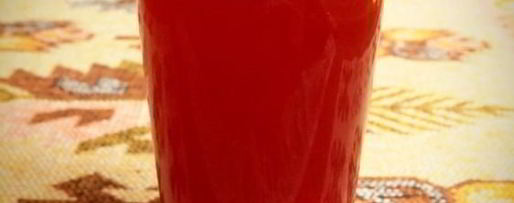 Шаг 5: клюквенно-апельсинового морс