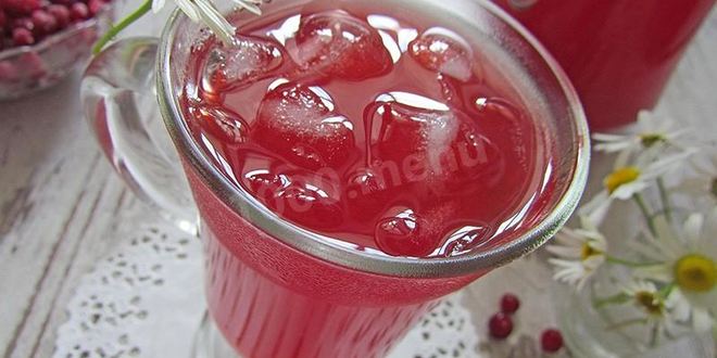 Рецепт клюквенного морса в мультиварке