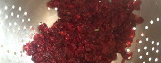 Шаг 2: клюквенного морса витаминчик