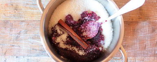 Шаг 3: морса из черники