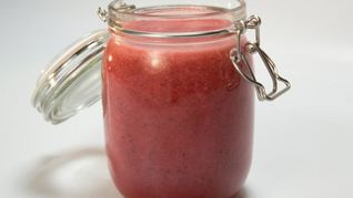 Рецепт Морса из черной смородины с медом и тимьяном