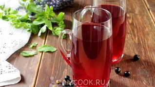 Рецепт Морса из черной смородины
