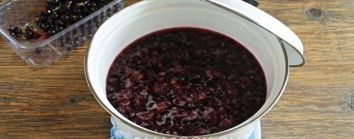 Шаг 6: морса из черной смородины