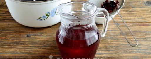 Шаг 7: морса из черной смородины