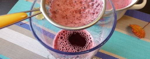 Шаг 6: морса из черноплодной рябины