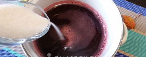 Шаг 7: морса из черноплодной рябины