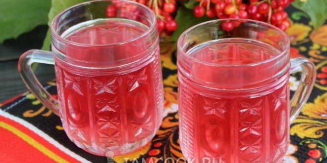 Рецепт морса из калины