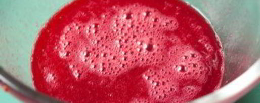 Шаг 2: морса из красной смородины