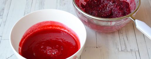 Шаг 2: морса из свежей брусники