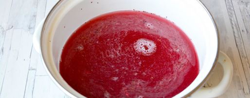 Шаг 3: морса из свежей брусники