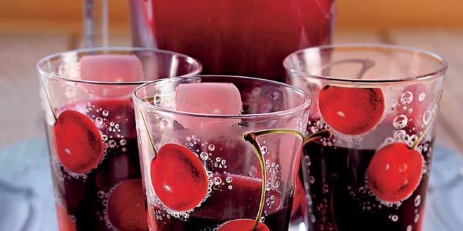 Рецепт морса из вишни и малины