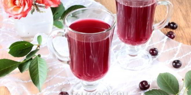 Рецепт морса из вишни