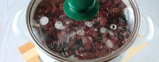 Шаг 5: морса из вишни