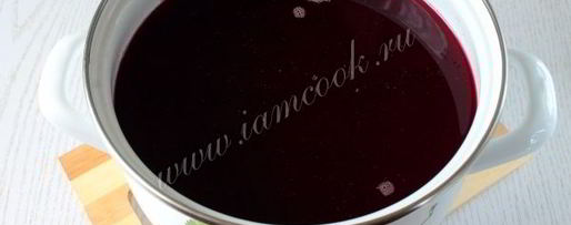 Шаг 6: морса из вишни