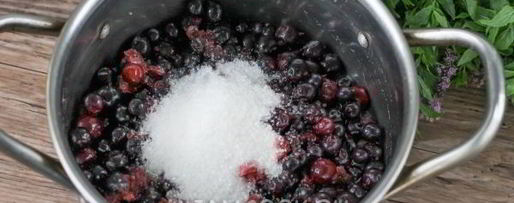 Шаг 6: морса из замороженной черной смородины