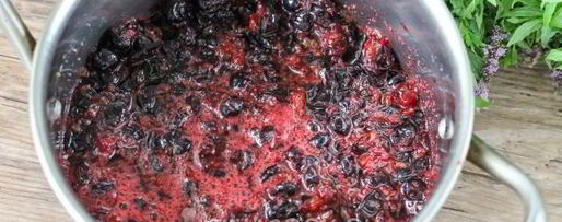Шаг 7: морса из замороженной черной смородины