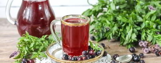 Шаг 11: морса из замороженной черной смородины