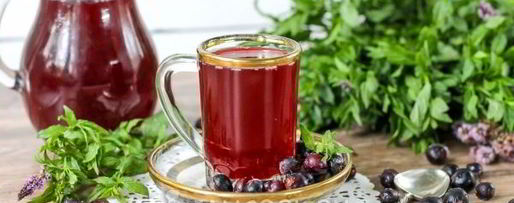 Шаг 12: морса из замороженной черной смородины