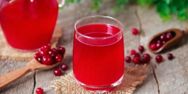 Рецепт морса из замороженной клюквы