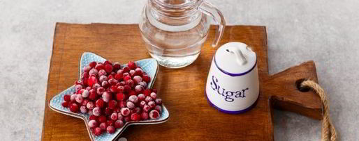 Шаг 1: морса из замороженной клюквы