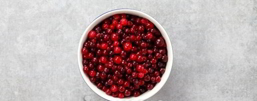 Шаг 2: морса из замороженной клюквы