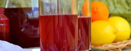 Шаг 6: морса клюквенно-смородиновый