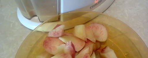 Шаг 2: персиково-изюмного морс