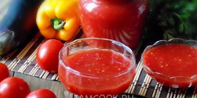 Рецепт томатного морса