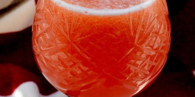 Рецепт вишнева-крыжовенного морс