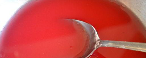 Шаг 2: вишнева-крыжовенного морс